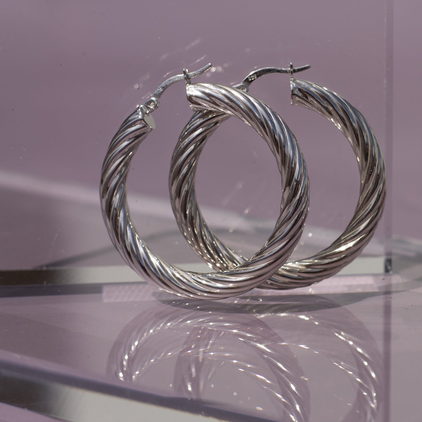 Luma hoops silver
