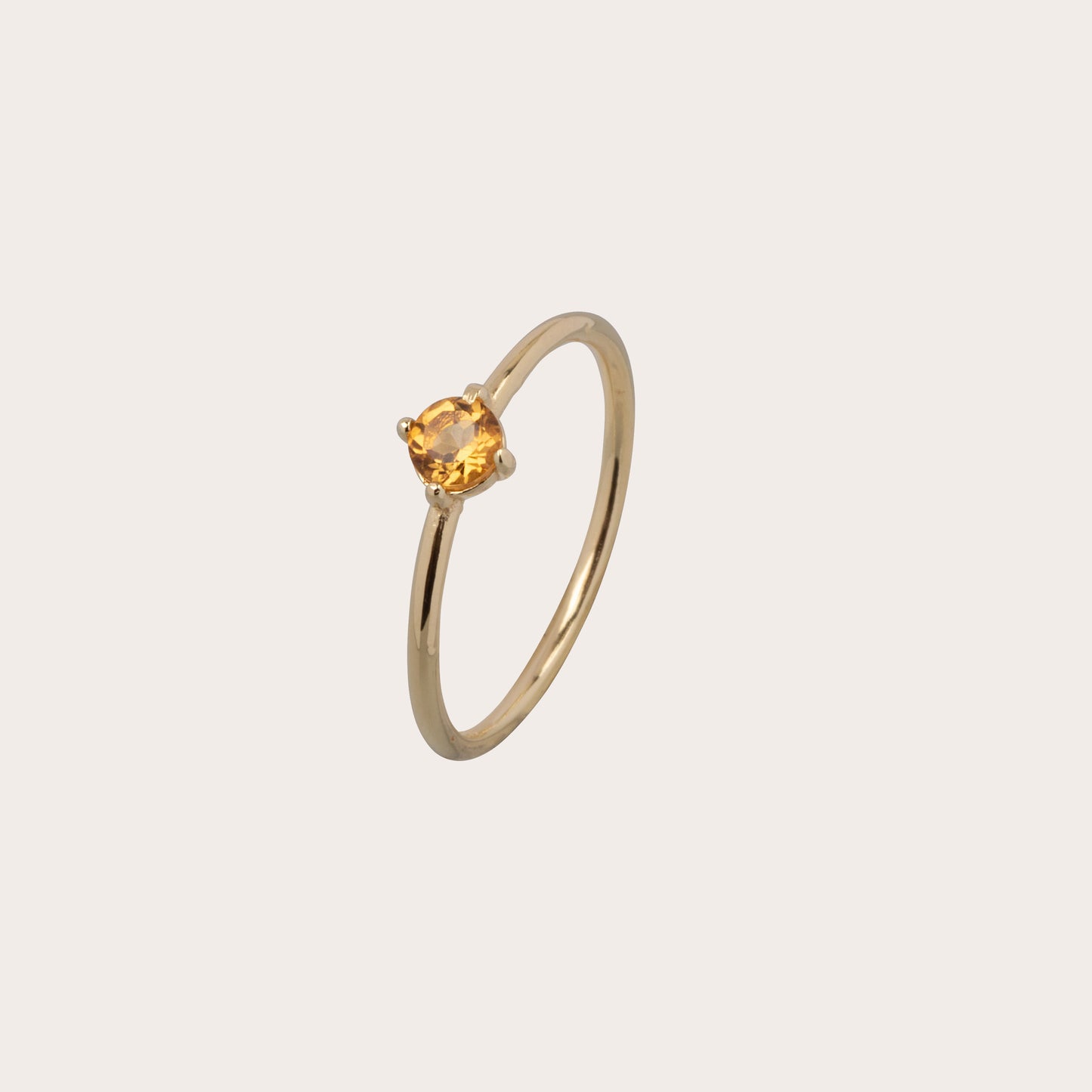 Xanthe citrine ring