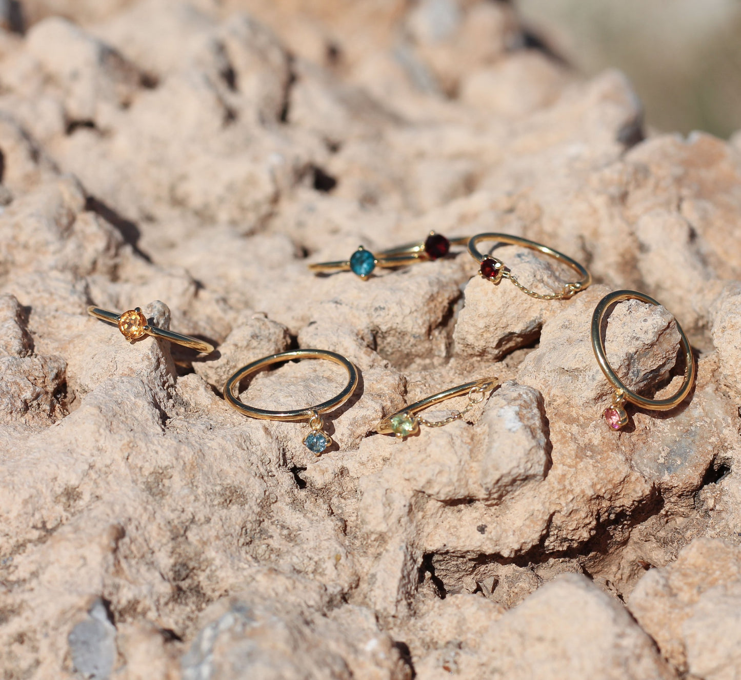 Xanthe citrine ring