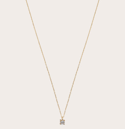 Salma white topaz necklace
