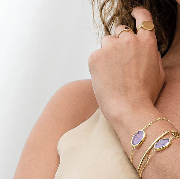 Sophia bracelet | amethyst