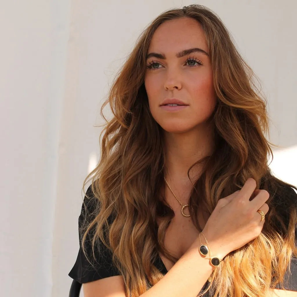 Sophia bracelet | Obsidian