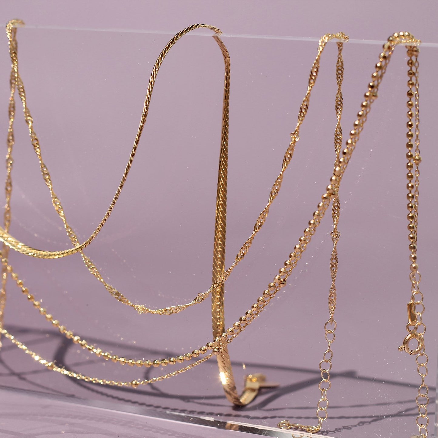 gold elegant necklace