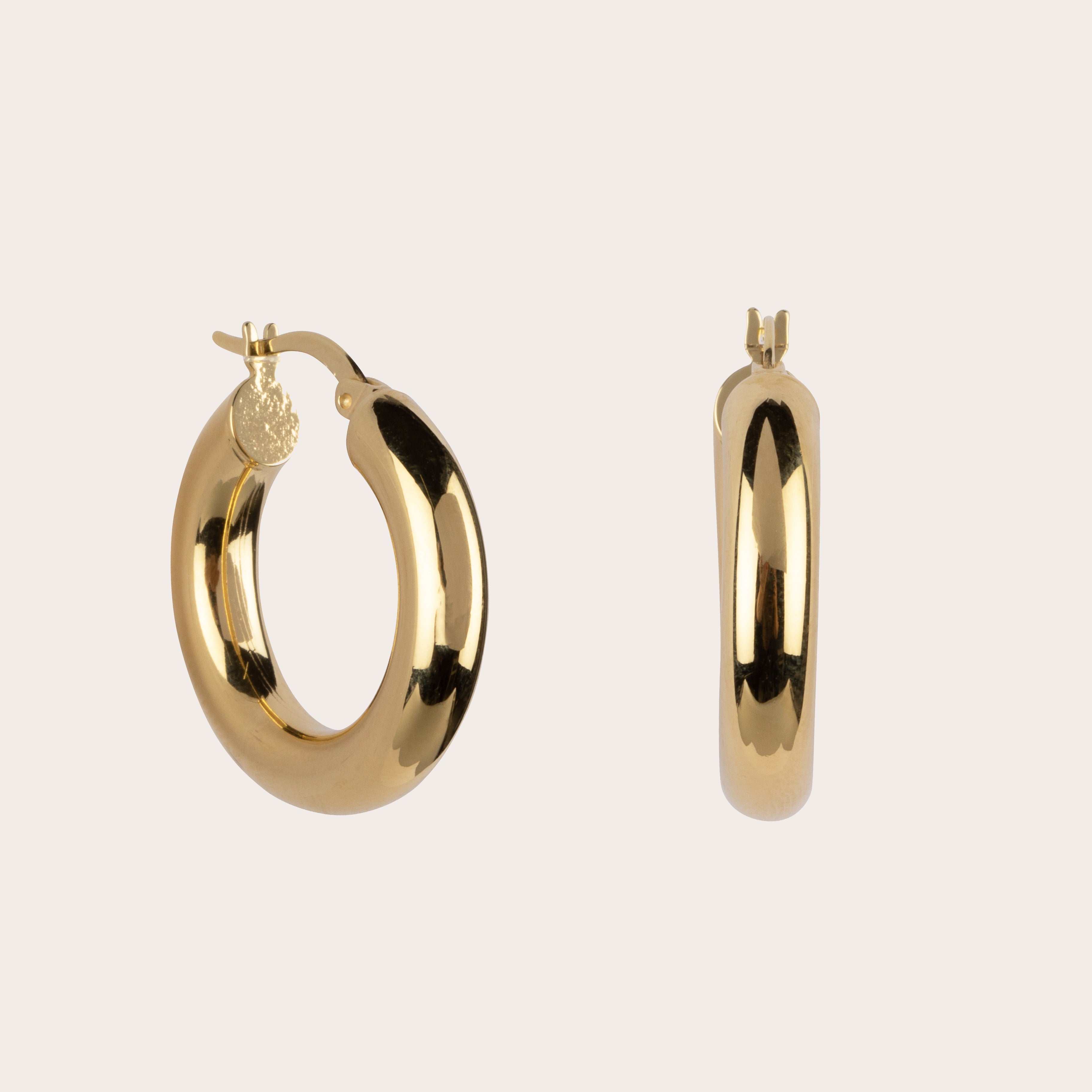 Aria hoops gold