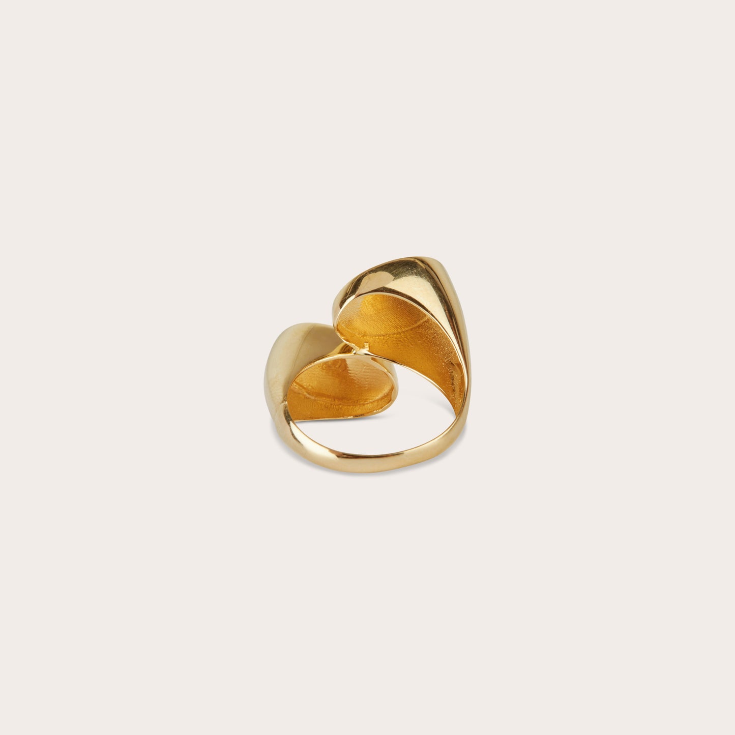 Bold ring 14ct gold